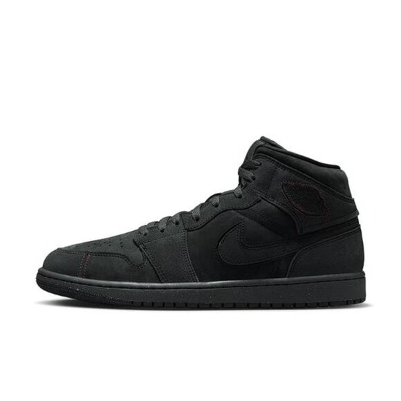 NIKE Men's Jordan 1 Mid SE Craft Dark Smoke Grey Shoes Size 8.5 - Picture 1 of 12
